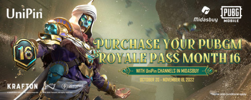 [PUBGM Month 16] Heroic Palace Royale Pass Tersedia di UniPin